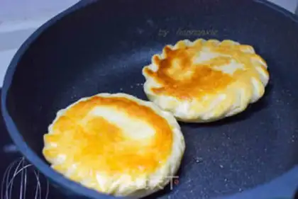 Make Breakfast bean buns step 9