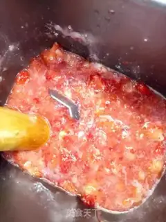 Make Strawberry jam step 3