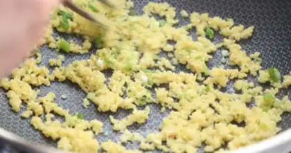 Make Quinoa gold fried rice step 5