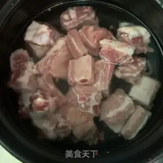 Make ♪ Dry bean horn ribs ♪ step 2