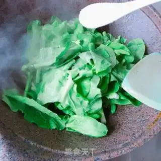 Make Garlic cabbage step 4