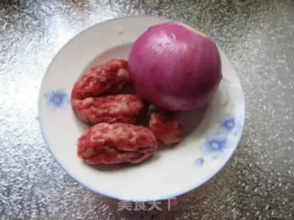 Make Sausage fried onions step 0