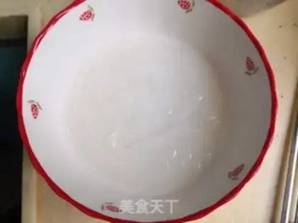 Make A spinach mix fan step 0