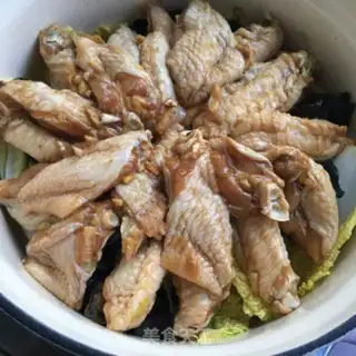 Make Spicy dolls, chicken wings step 7