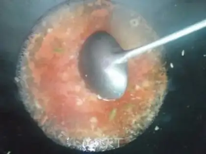 Make Tomato porridge step 8