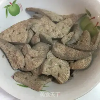 Make Garlic fried liver step 3