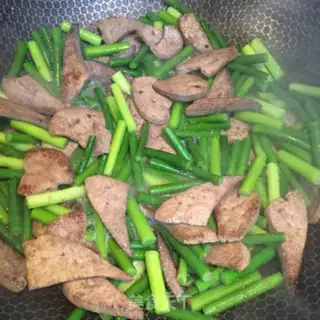 Make Garlic fried liver step 5