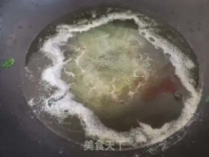 Make Fan spinach with soy sauce step 1