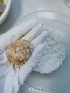 Make Steam rice balls step 10