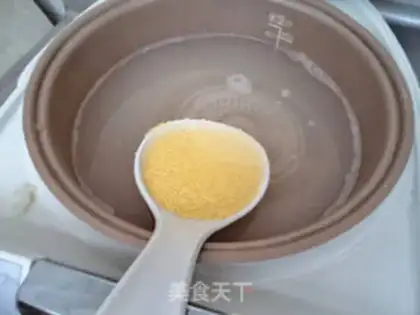 Make Twins and rice congee step 8