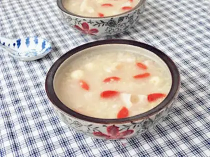 Make Twins and rice congee step 10