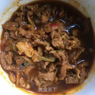 Make Spicy tofu step 2