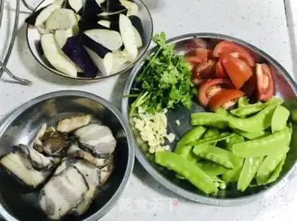 Make Meat and vegetables step 1