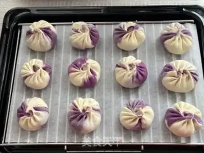 Make Double pork buns step 14