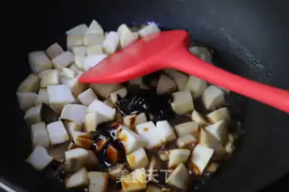 Make Pepper apricot mushrooms step 6