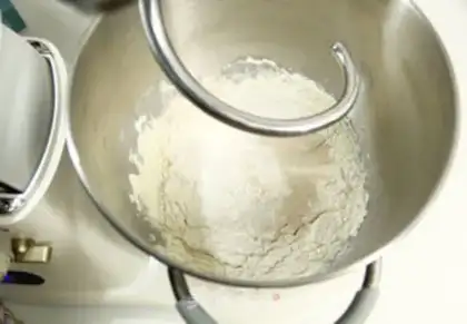 Make caterpillar bread step 1