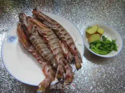 Make Red burning shrimp step 0