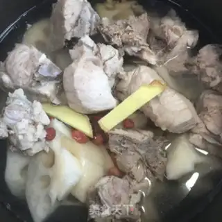 Make Lotus peanut stew ribs step 3