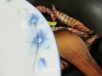 Make Red burning shrimp step 4