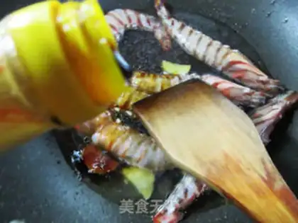 Make Red burning shrimp step 6