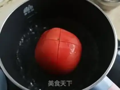 Make Tomato and tofu step 1