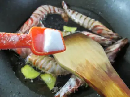 Make Red burning shrimp step 7