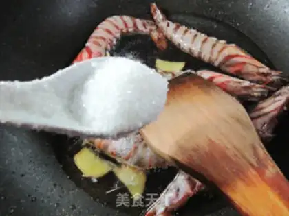 Make Red burning shrimp step 8