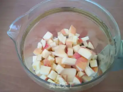 Make Honey apples step 1