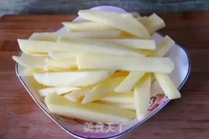 Make Air fryed fries step 1