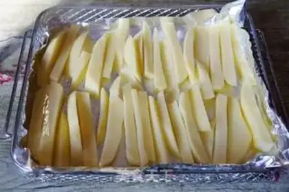 Make Air fryed fries step 3