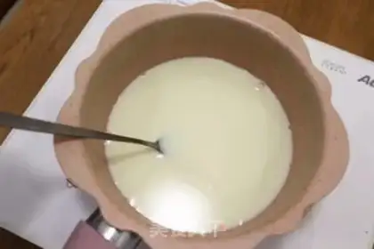 Make Jelly milk pudding step 3