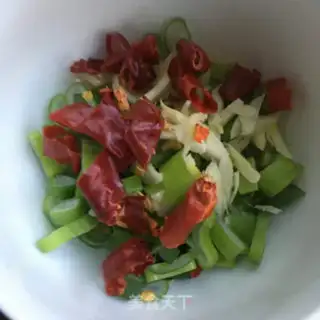 Make Precious celery step 1