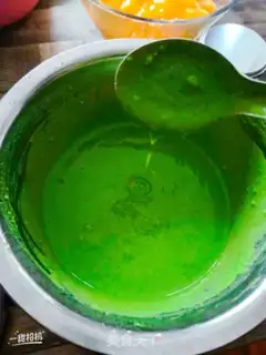 Make A spinach soya for iron step 2