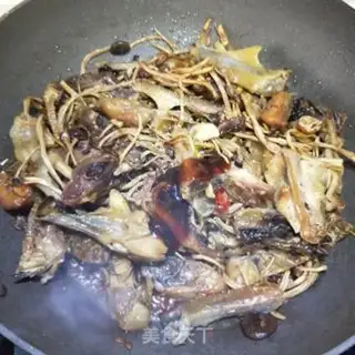 Make Tea mushroom chicken step 8