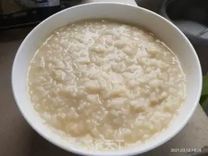 Make Egg porridge step 3
