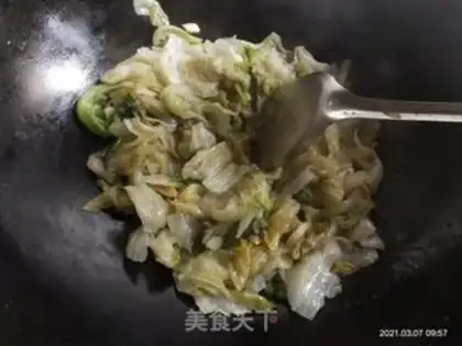 Make Clean up the cabbage step 4