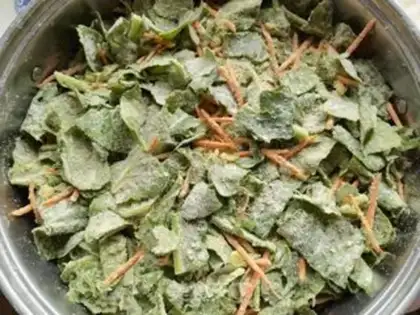 Make Carrot steamseed seed step 9
