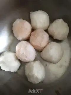 Make Double-ball sprouts step 1