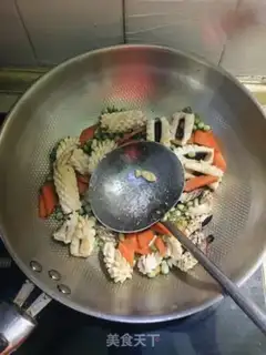 Make The green beans are fired step 8