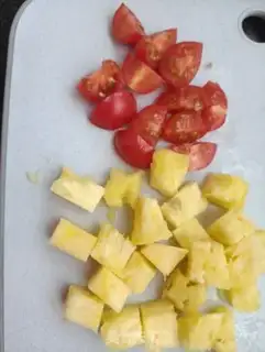 Make Pineapple crotch meatballs step 1