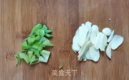 Make Tomato tofu step 1