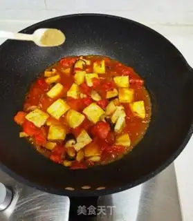 Make Tomato tofu step 11