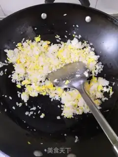 Make Egg fried rice step 3