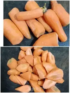 Make Carrot pig feet step 1
