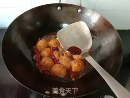 Make Spicy eggs step 11