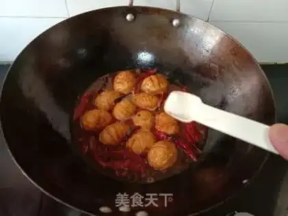 Make Spicy eggs step 12