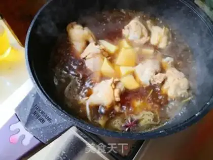 Make A pot chicken step 5