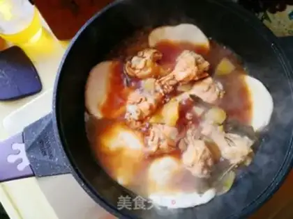 Make A pot chicken step 7