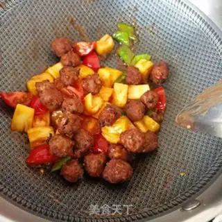 Make Pineapple crotch meatballs step 24