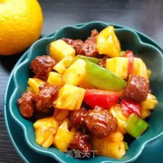Make Pineapple crotch meatballs step 26